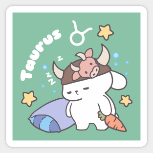 Taurus Loppi Tokki Bunny Zodiac Series Sticker